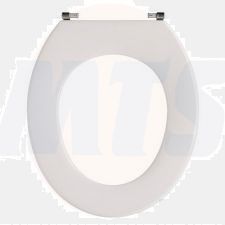 Pressalit Projecta 53011-BY3999 toilet seat without lid white polygiene