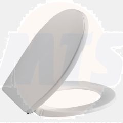 Pressalit T Soft 742000-D02999 Toilet seat with lid white, PRESSALIT toilet seat with cover, model "T Soft", art. no. 742 made of colour ingrained duroplast with D15/D02/BZ5 hinge of stainless steel.
- centre distance: D15/D02: 133 - 218 mm, BZ5: 155 mm