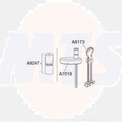 Pressalit Universal hinge kit DE9999