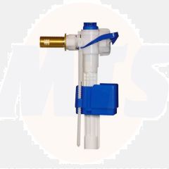 Fluidmaster PRO75B PRO Side Entry Fill Valve with 1/2″ Heavy Duty Brass Shank, White, 1/2-Inch