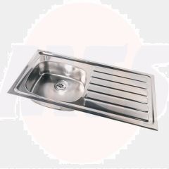 Twyford.PS8603SS.Inset.Sgl.Sink.RH.Drainer.NTH.SS..