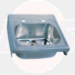 Twyford.600.x.600mm,.2.tap.hole.including.waste.PS9223SS.