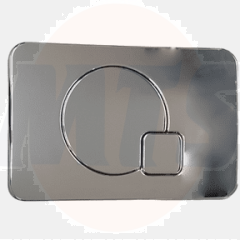 Pura Bathrooms Chrome Push Button 0976QC