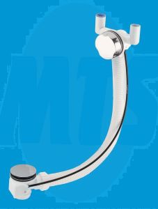 McAlpine PUWF3CP 1.1/2in Wasteflow P/U & Trap {20} PUWF3-CP Bathroomsuites