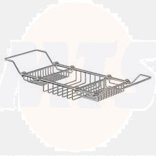 Croydex QM268041 Croydex 650mm Rust Free Chrome Bath Rack