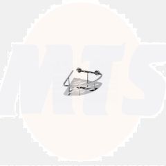 Croydex QM393841 Wire 2-Tier Corner Bskt L S/S