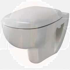 Twyford Quinta seat and cover with stainless steel top Fix  QT7864WH