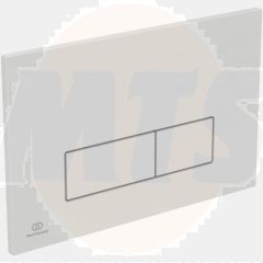 Ideal Standard  Oleas M2 mechanical dual flushplate, Ideal Standard - White  R0121AC