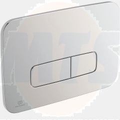 Ideal Standard  Oleas P3 pneumatic dual flushplate, Ideal Standard- Chrome  R0124AA