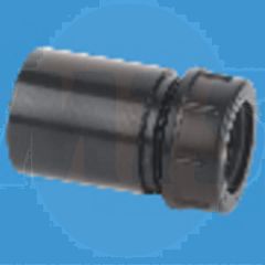 McAlpine R16-BL 1.1/4inPl x 3/4inC Blk Reducer