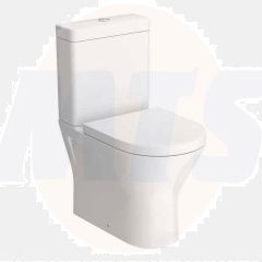 RAK Resort Mini Quick Release Sandwich Soft Close Toilet Seat - White - RAKSEAT012 MTSB001