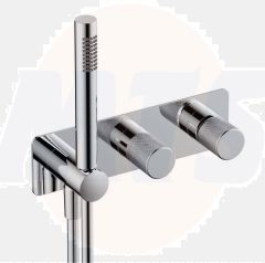 RAK Amalfi Dual Outlet Therm Conc Shwr Valve RAKAMA3305C Bathroomsuites