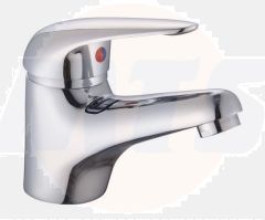 RAK Basic Mono Bsn Mxr With Clicker Waste RAKBAS3001 Bathroomsuites