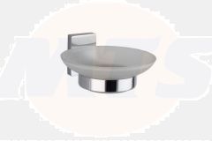 RAK Resort Glass Soap Dish RAKC17159 Bathroomsuites