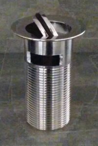 RAK Flip Top Slotted Bsn Waste RAKCCW005 Bathroomsuites