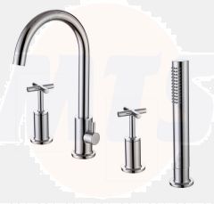 RAK Ella 4 Hole Dm Bsm RAKELL3013 Bathroomsuites