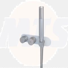 RAK Feeling Round Dual Outlet Therm Shwr Valve RAKFSV2500RHS Bathroomsuites