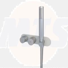 RAK Feeling Round Dual Outlet Therm Shwr Valve RAKFSV2505RHS Bathroomsuites