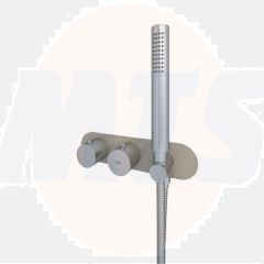 RAK Feeling Round Dual Outlet Therm Shwr Valve RAKFSV2514RHS Bathroomsuites