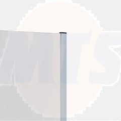 RAK Feeling Wall Profile In White 2000Mm RAKFWP500 Bathroomsuites