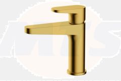 RAK Ischia Standard Bsn Mxr In Brushed Gold RAKISH3001G Bathroomsuites
