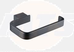 RAK Moon Toilet Roll Holder In Black RAKMOO9901B Bathroomsuites