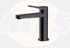 RAK Petit Round Standard Bsn Mxr In Matt Black RAKPER3001B Bathroomsuites