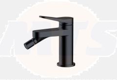 RAK Petit Round Bidet Mxr In Matt Black RAKPER3006B Bathroomsuites