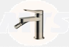 RAK Petit Round Bidet Mxr In Brushed Nickel RAKPER3006N Bathroomsuites