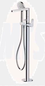 RAK Petit Round Floorstanding Bsm Cp RAKPER3014C Bathroomsuites