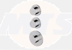 RAK Petit Round Conc Diverter Single Outlet RAKPER3020-1C Bathroomsuites