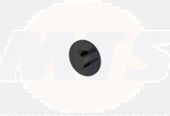 RAK Petit Round Conc Therm Valve Matt Black RAKPER3024B Bathroomsuites