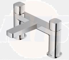 RAK Petit Sq Deck Bath Filler In Cp RAKPES3004C Bathroomsuites