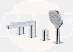 RAK Petit Sq 4H Dm Bsm RAKPES3013C Bathroomsuites