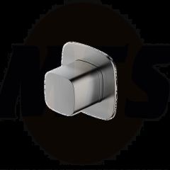 RAK Petit Sq Conc Diverter, Single Outlet RAKPES3020-1N Bathroomsuites