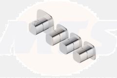 RAK Petit Sq Conc Therm Valve In Cp RAKPES3024C Bathroomsuites