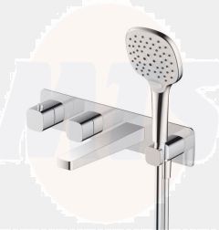 RAK Petit Sq Wm Therm Bsm 2 Outlet RAKPES3306C Bathroomsuites