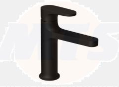 RAK Portofino Standard Bsn Mxr In Matt Black RAKPOR3001B Bathroomsuites