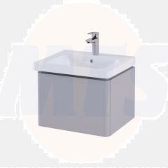 RAK Resort 500 Single Draw Bsn Unit In Matt Stone RAKRSTWBU50601 Bathroomsuites