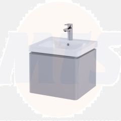 RAK Resort 550 Single Draw Bsn Unit In Matt Stone RAKRSTWBU55601 Bathroomsuites