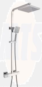 RAK Cool Touch Sq Therm Shwr Column RAKSHW6012 Bathroomsuites