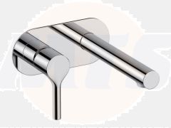 RAK Sorrento Wm Bsn Mxr With Back Plate In Cp RAKSOR3007C Bathroomsuites