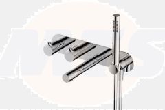 RAK Sorrento Dual Outlet Therm Conc Shwr Valve RAKSOR3306C Bathroomsuites