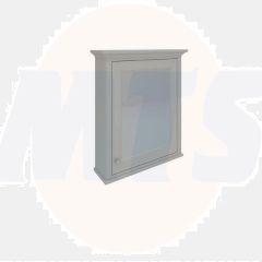 RAK Washington 600Mm Mirror Cabinet In Greige RAKWMC60505 Bathroomsuites