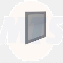 RAK Washington 600Mm Flat Mirror In Grey RAKWMR60503 Bathroomsuites
