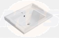 RAK Washington 60Cm Drop In Bsn 1Th RAKWTN60BAS1 Bathroomsuites