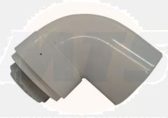 Atag 90deg concentric bend 80 x 125mm RB12C9A0