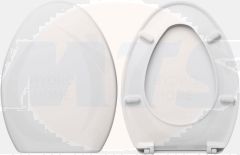 Replacement Tao Hidra Duroplast Toilet Seat White and Cover NOT ORIGINAL (NON RETURNABLE) D034S121K