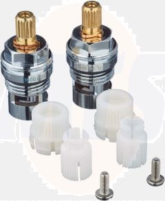 Roca A525092709 mounting kit with tap parts and frame