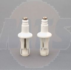 Roca AI0001800R  Removable White Toilet Seat Fastener Replacement Kit Seat